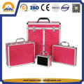 Customized Aluminum Cosmetic Makeup Train Case (HB-1320)